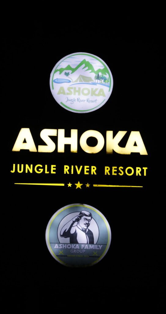 Beautiful resort landscape at Ashoka Jungle River Resort Dandeli