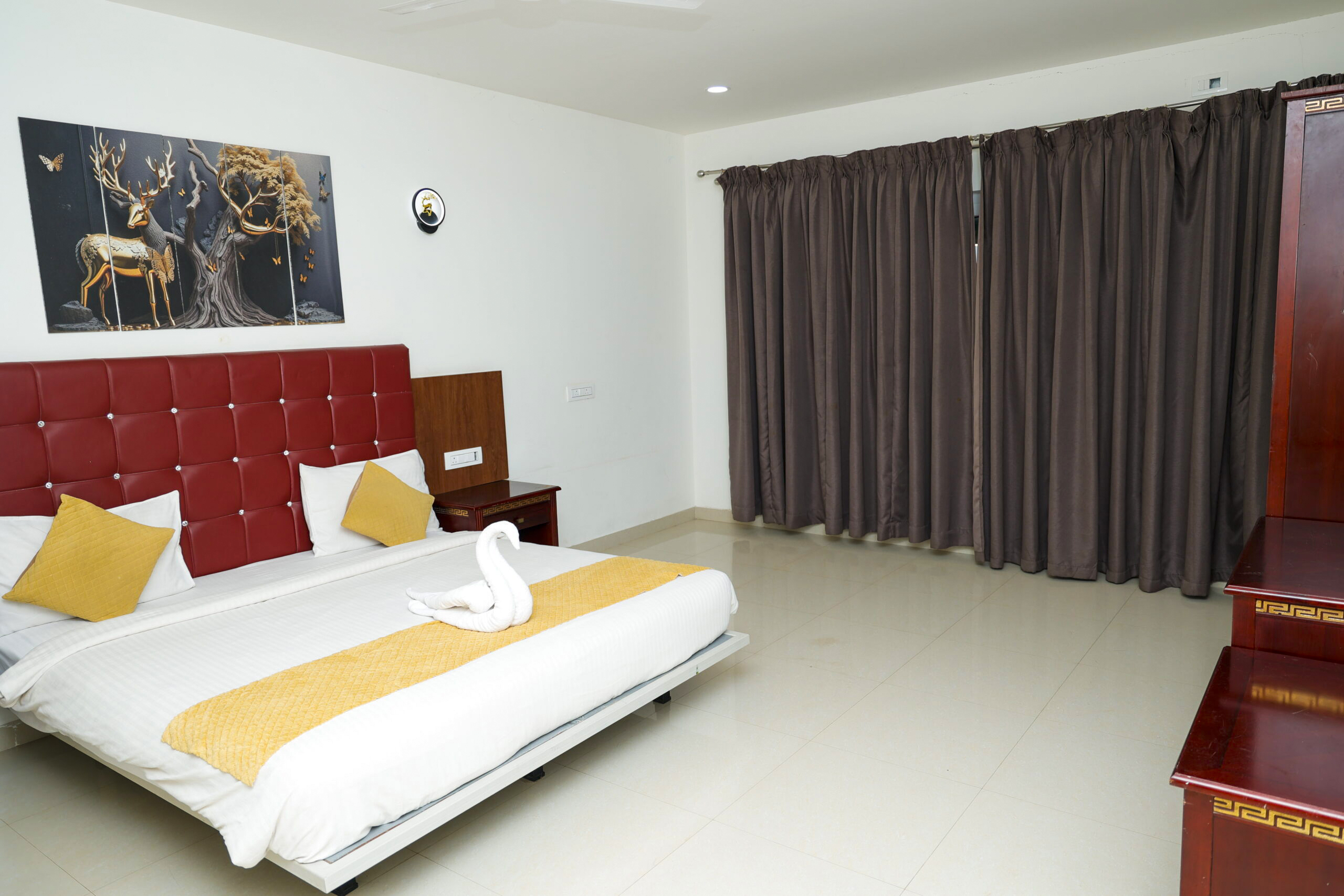 AC Deluxe Room accommodation at Ashoka Jungle River Resort Dandeli