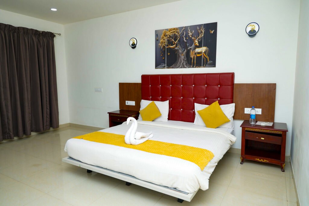Peaceful nature surroundings near AC Deluxe Rooms in Dandeli Karnataka